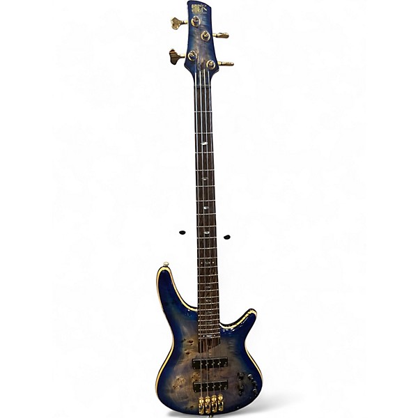 Used Ibanez sr2600 blue Electric Bass Guitar