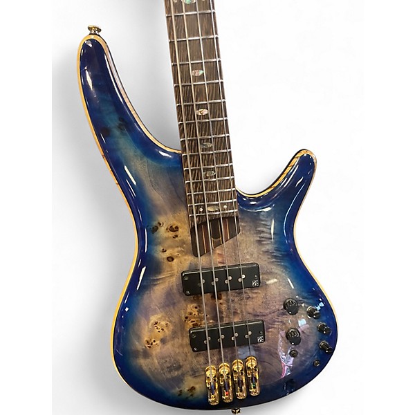 Used Ibanez sr2600 blue Electric Bass Guitar