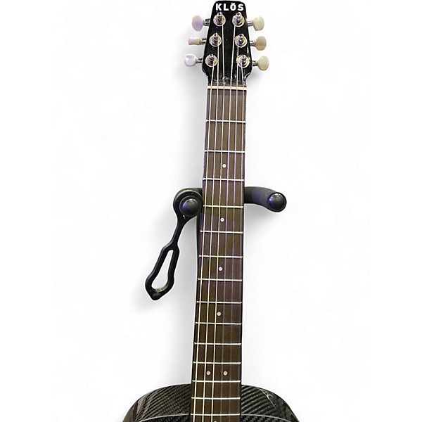 Used Klos Carbon Fiber Nylon Travel Guitar Carbon Fiber Classical Acoustic Guitar