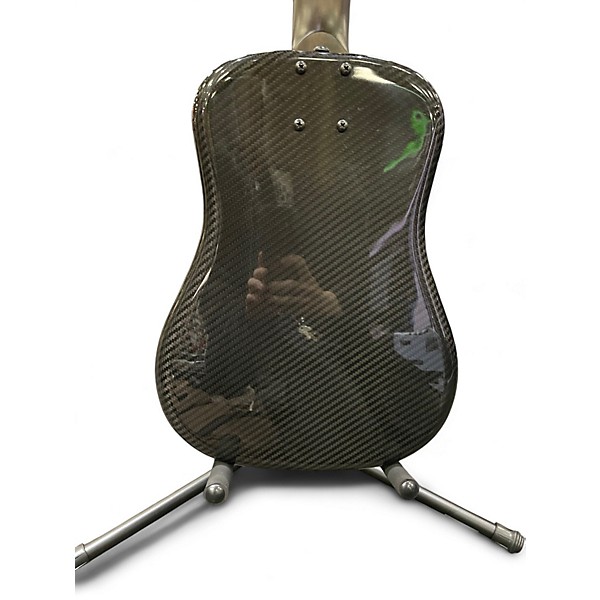 Used Klos Carbon Fiber Nylon Travel Guitar Carbon Fiber Classical Acoustic Guitar