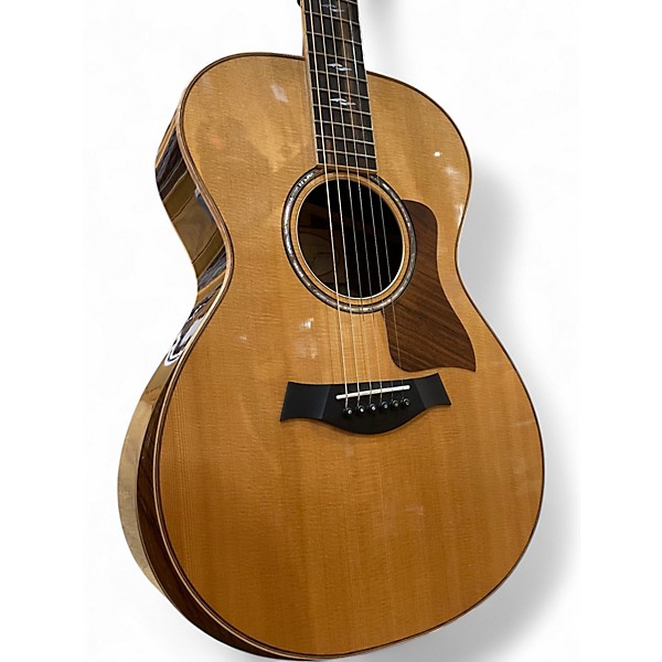 Used Taylor 812E Natural Acoustic Electric Guitar