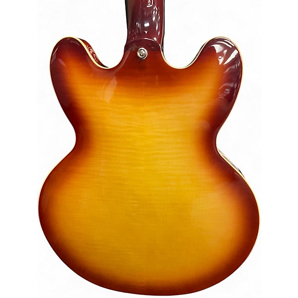 Used 2022 Epiphone ES355 figured IG Raspberry tea burst Acoustic Electric Guitar