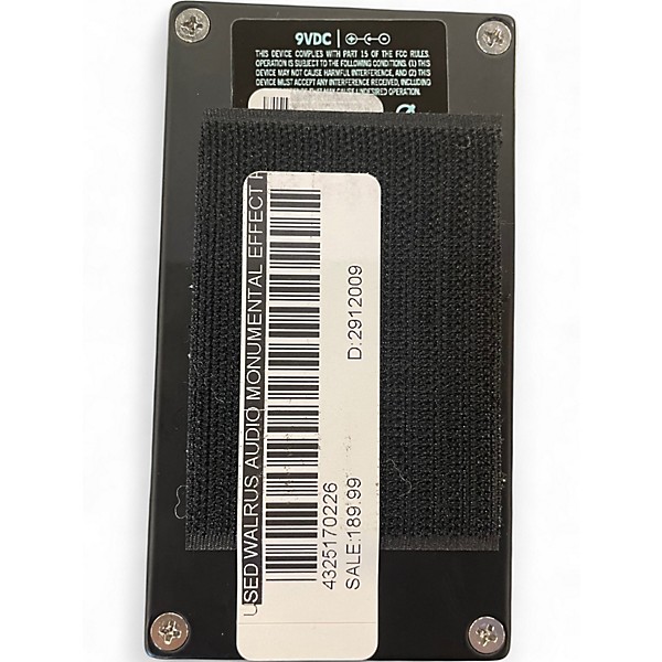 Used Walrus Audio MONUMENTAL Effect Pedal