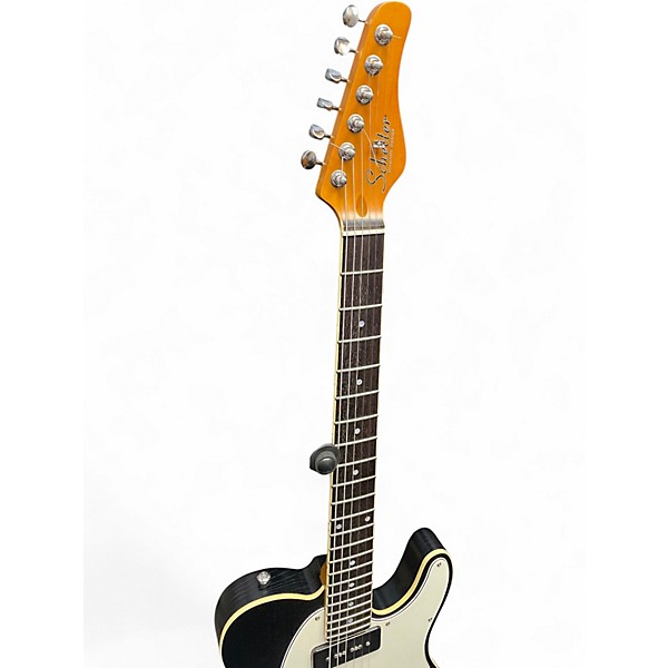 Used 2020s Schecter Guitar Research Diamond Series PT Black Solid Body Electric Guitar