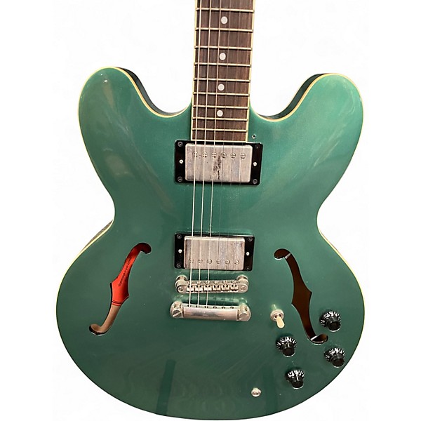 Used Epiphone ES355 Inverness Green Hollow Body Electric Guitar
