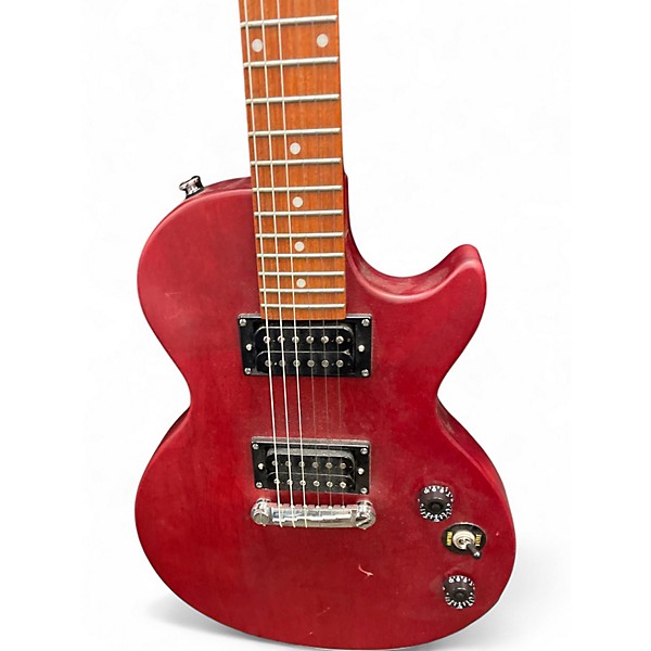 Used Epiphone Les Paul Special I Cherry Solid Body Electric Guitar