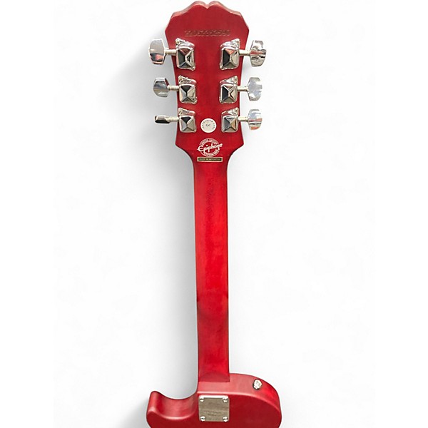 Used Epiphone Les Paul Special I Cherry Solid Body Electric Guitar