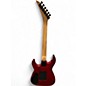 Used Jackson JS34Q Dinky Trans Red Solid Body Electric Guitar