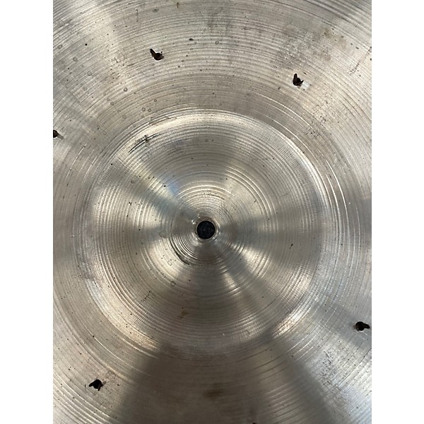 Used Zildjian 24in AVEDIS RIDE WITH SIZZLE HOLES Cymbal