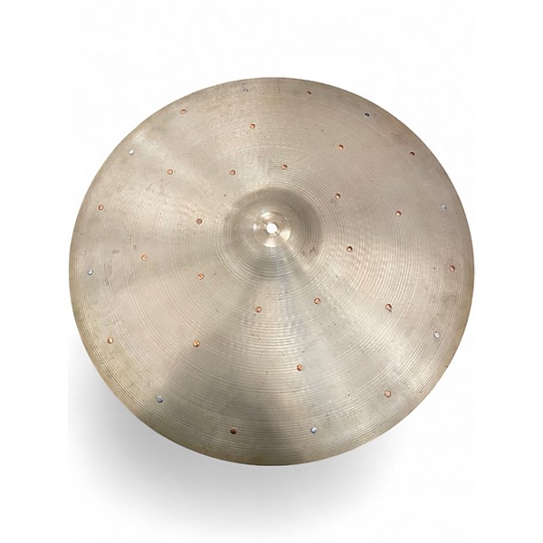 Used Zildjian 24in AVEDIS RIDE WITH SIZZLE HOLES Cymbal