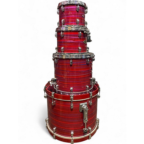 Used TAMA 4 Piece Starclassic Phantasm Oyster finish Drum Kit