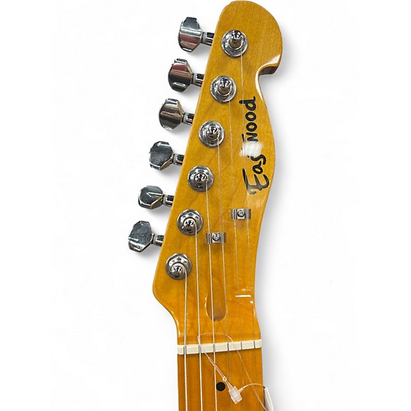 Used Eastwood mad cat telecaster Natural Solid Body Electric Guitar