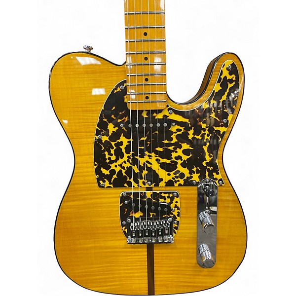 Used Eastwood mad cat telecaster Natural Solid Body Electric Guitar