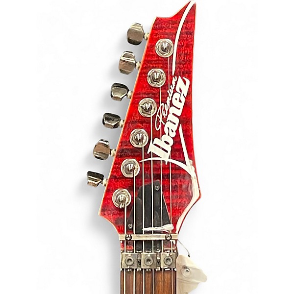 Used Ibanez Premium KIKO10P Wine Red Solid Body Electric Guitar