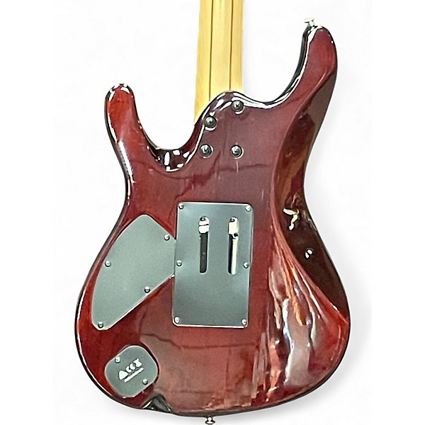 Used Ibanez Premium KIKO10P Wine Red Solid Body Electric Guitar