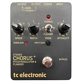 Used TC Electronic SCF Chorus Flanger Effect Pedal