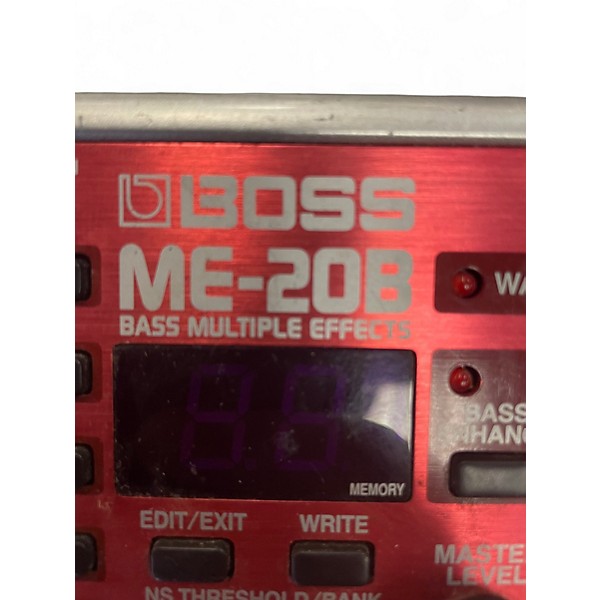 Used BOSS ME20B Bass Multi Bass Effect Pedal