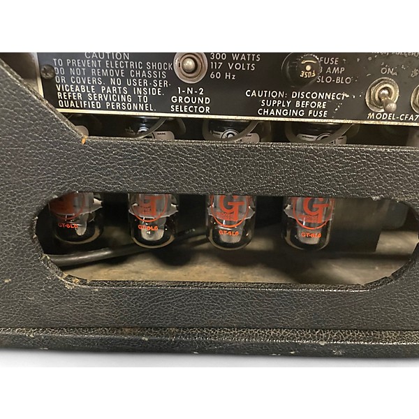 Vintage 1972 Fender Bassman 100T 100W Tube Bass Amp Head