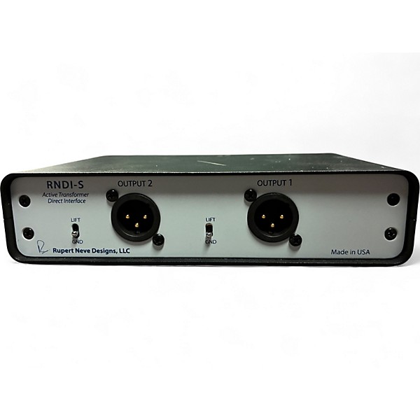 Used Rupert Neve Designs RNDI-S Direct Box