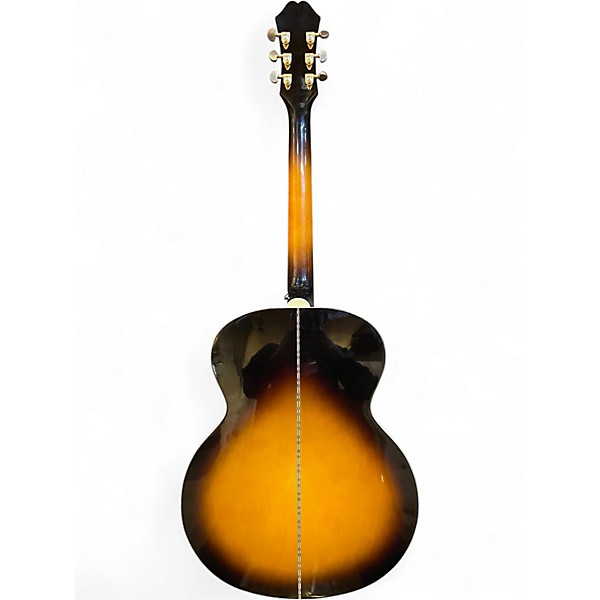 Used Epiphone EJ200 2 Color Sunburst Acoustic Guitar