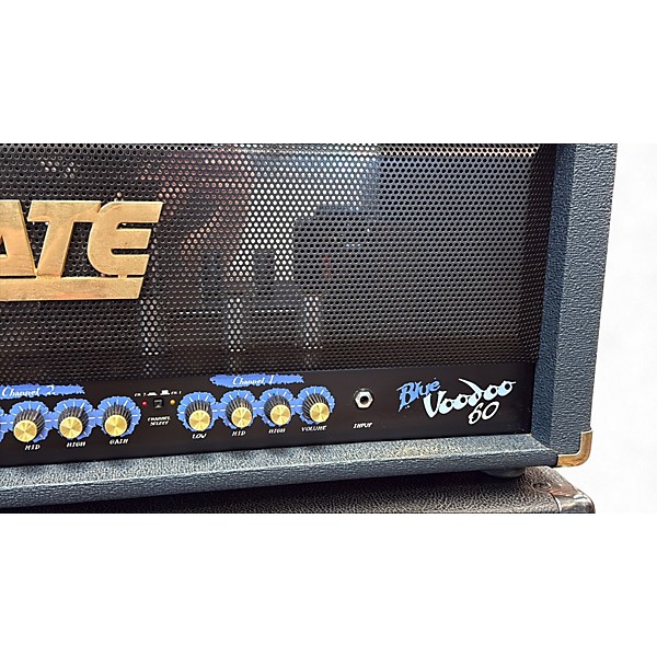 Used Crate BV60H Blue Voodoo 60 Tube Guitar Amp Head