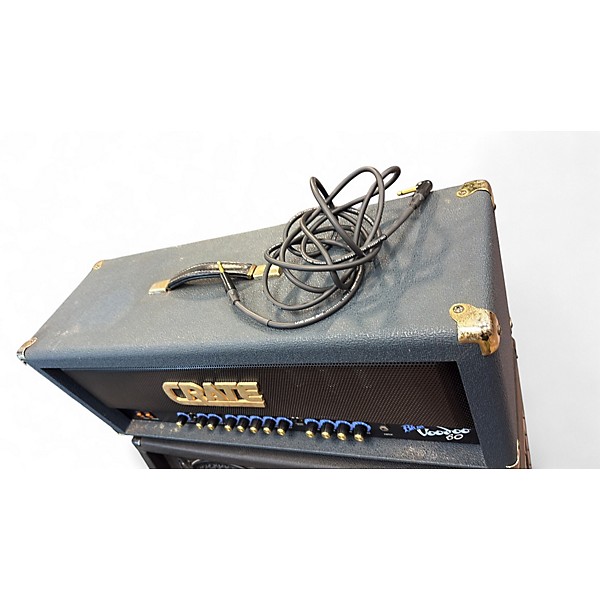 Used Crate BV60H Blue Voodoo 60 Tube Guitar Amp Head