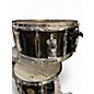 Used Pearl 6.5X14 Masters Custom Maple Shell Transparent Black Drum