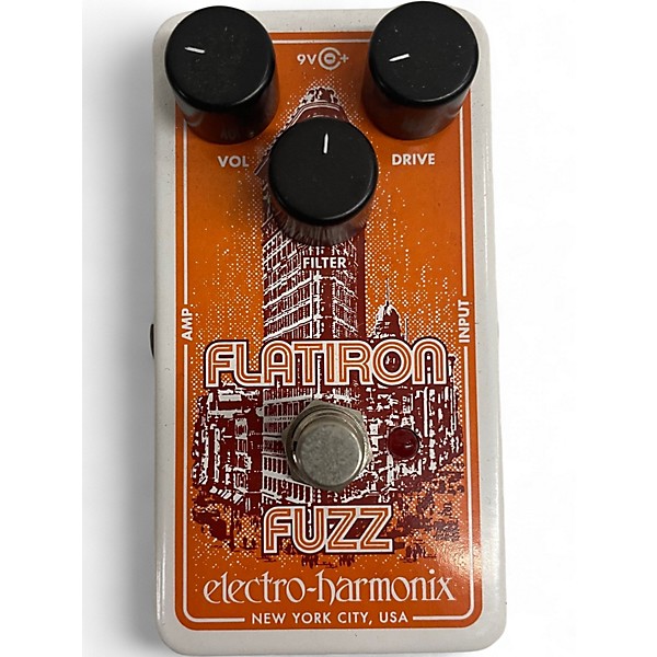 Used Electro-Harmonix Flatiron Fuzz Effect Pedal