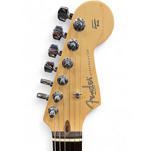 Used Fender American Stratocaster 3 Tone Sunburst Solid Body Electric Guitar
