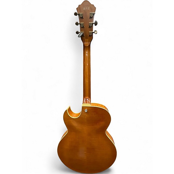 Used Ibanez AKJV90D Natural Hollow Body Electric Guitar