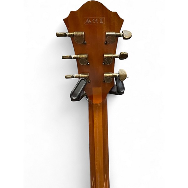 Used Ibanez AKJV90D Natural Hollow Body Electric Guitar