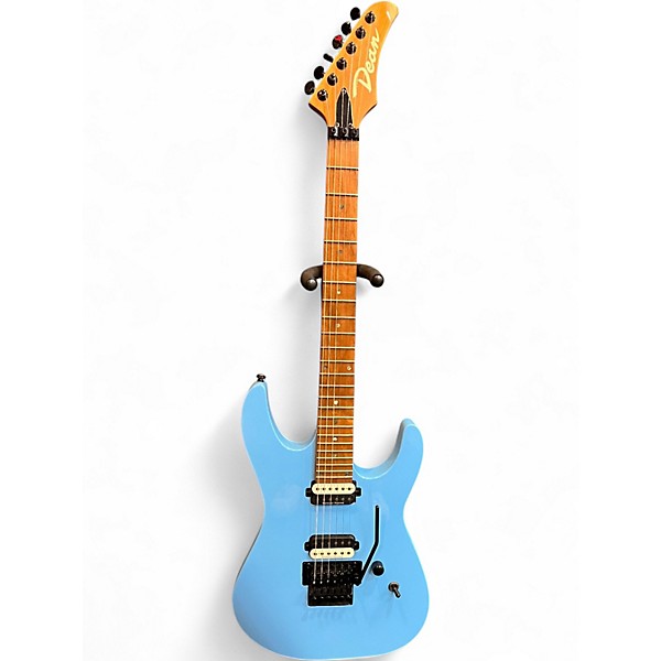Used Dean MD24 Blue Solid Body Electric Guitar