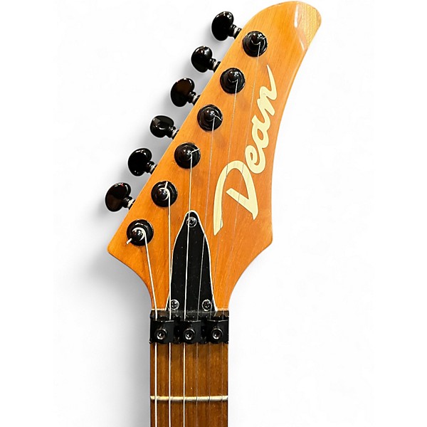 Used Dean MD24 Blue Solid Body Electric Guitar