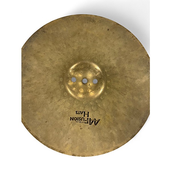Used SABIAN 14in AA Fusion Hi Hat Pair Cymbal