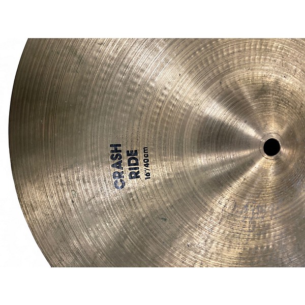 Used Zildjian 16in AVEDIS CRASH RIDE Cymbal
