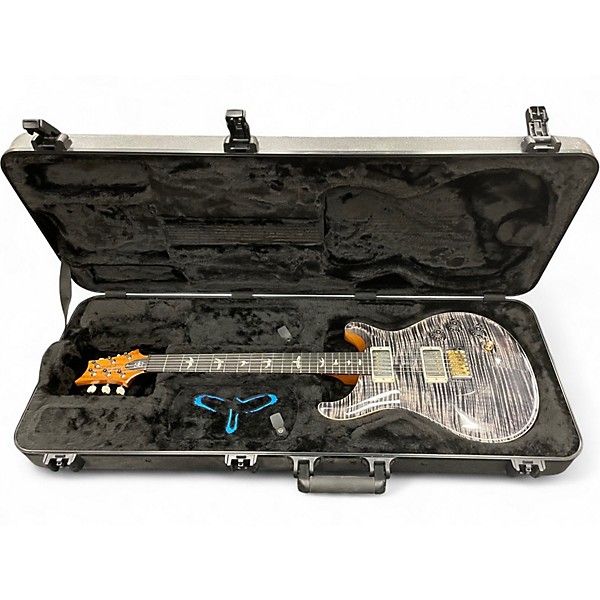 Used 2025 PRS DGT BIRDS 10 TOP Charcoal Solid Body Electric Guitar