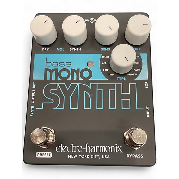 Used Electro-Harmonix Bass Mono Synth Bass Bass Effect Pedal
