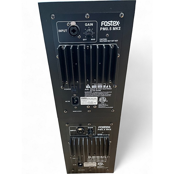 Used Fostex PM0.5 MKII PAIR Powered Monitor