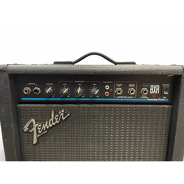 Used Fender BXR 25 Bass Combo Amp