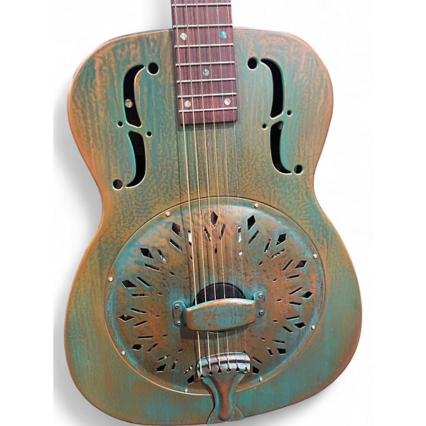 Used Recording King RN 997 VG SWAMP GREEN Acoustic Guitar