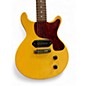 Used Edwards EJR-100LT/DC Double Cut Jr.  TV Yellow Solid Body Electric Guitar