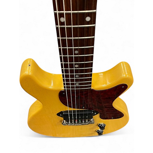 Used Edwards EJR-100LT/DC Double Cut Jr.  TV Yellow Solid Body Electric Guitar