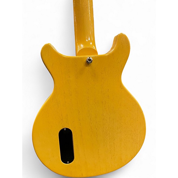 Used Edwards EJR-100LT/DC Double Cut Jr.  TV Yellow Solid Body Electric Guitar