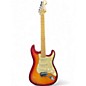 Used Fender American Deluxe Stratocaster Sienna Sunburst Solid Body Electric Guitar thumbnail