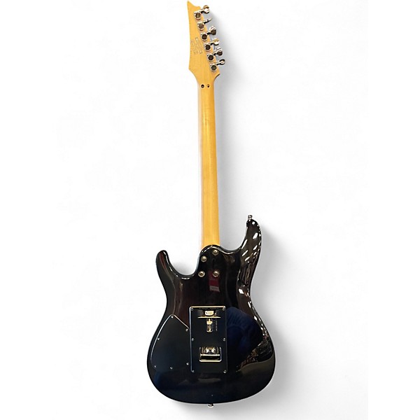 Used Ibanez S620EXQM Trans Gray Solid Body Electric Guitar