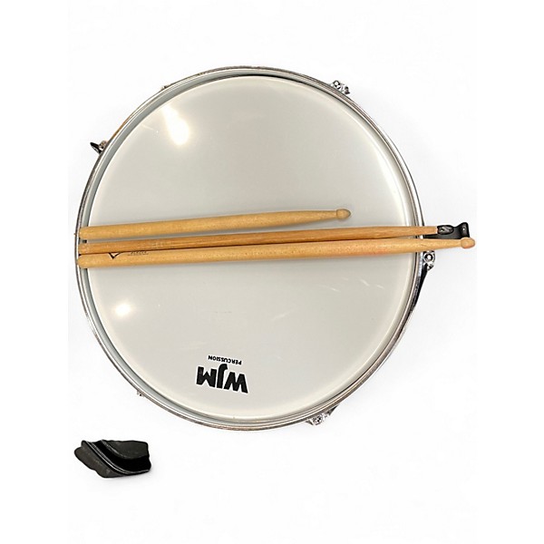 Used Wjm Precussion 14in WJM Student Snare Kit chrome Drum