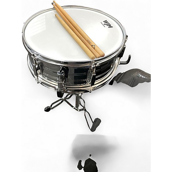 Used Wjm Precussion 14in WJM Student Snare Kit chrome Drum