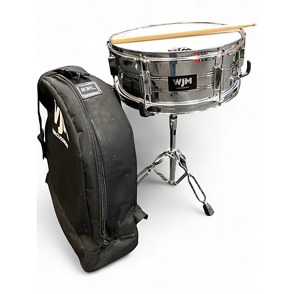 Used Wjm Precussion 14in WJM Student Snare Kit chrome Drum
