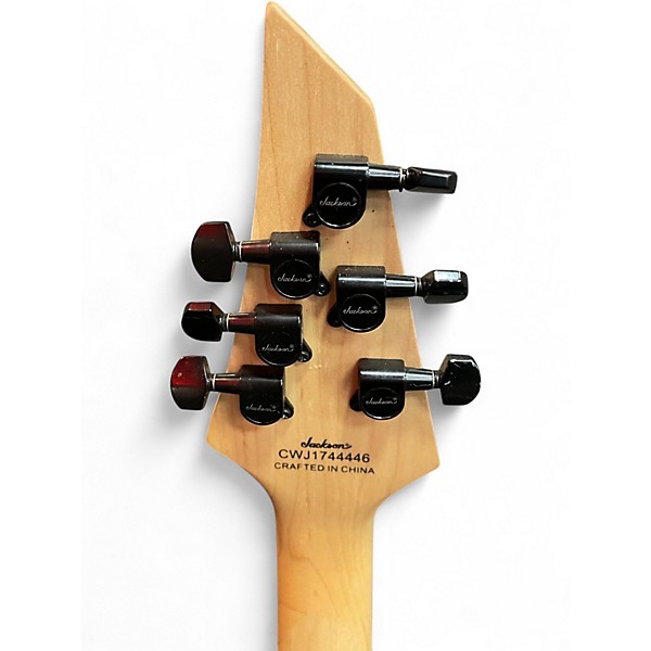 Used Jackson Pro Series Monarkh SCQ Black Solid Body Electric Guitar