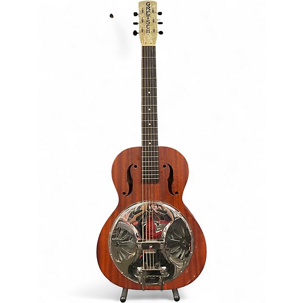 Used Gretsch Guitars G9200 Boxcar Round Neck Natural Resonator Guitar